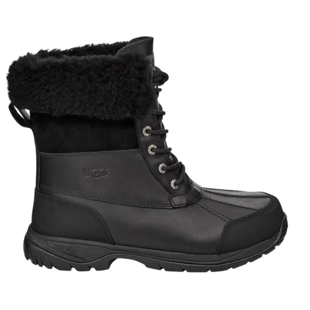 UGG Black/ Grey Butte Boots